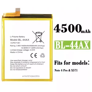 New genuine cell phone battery BL-44AX for Infinix Note 4 Pro