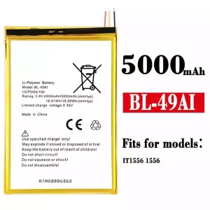 New genuine cell phone battery BL-49AI for ITEL IT1556