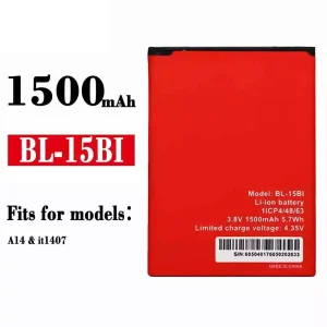 New genuine cell phone battery BL-15BI for ITEL A14 / it1407