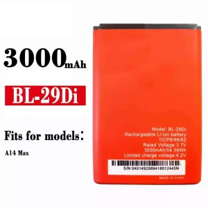 New genuine cell phone battery BL-29Di for ITEL A14 Max