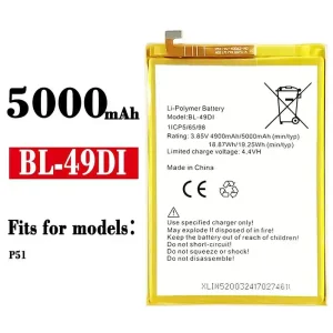 New genuine cell phone battery BL-49DI for ITEL P51