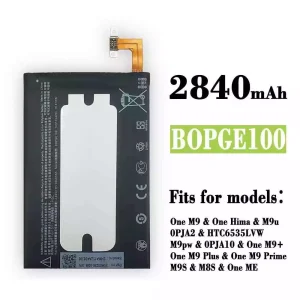 New genuine cell phone battery B0PGE100 BOPGE100 for HTC One M9 / One M9 Plus