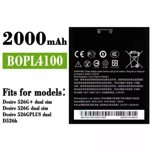 New genuine cell phone battery BOPL4100 B0PL4100 for HTC Desire 526G+ dual sim / Desire 526G dual sim