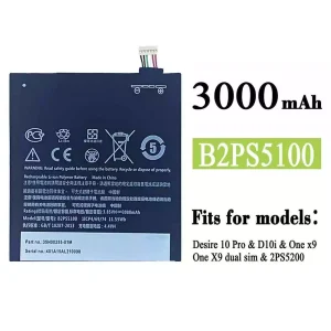 New genuine cell phone battery B2PS5100 for HTC Desire 10 Pro / One x9