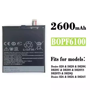 New genuine cell phone battery B0PF6100 BOPF6100 for HTC Desire 820 / D820 / D820G /  D820U /  D820S / D820YS / D820TS / D820Q / Desire 826 / D826 / D826Y