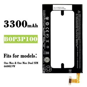 New genuine cell phone battery B0P3P100 for HTC One Max