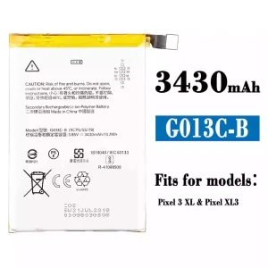 New genuine cell phone battery G013C-B for Google Pixel 3 XL