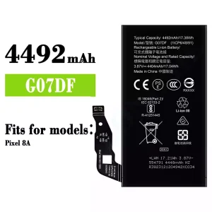 New genuine cell phone battery G07DF for Google Pixel 8A