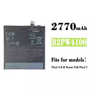 New genuine cell phone battery B2PW4100 for Google Pixel 5.0 / Nexus S1 / Pixel 1