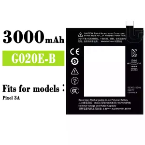 New genuine cell phone battery G020E-B for Google PIXEL 3A