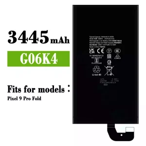 New genuine cell phone battery G06K4 for Google Pixel 9 Pro Fold