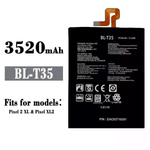 New genuine cell phone battery BL-T35 for Google Pixel 2 XL