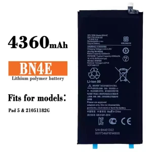 New genuine cell phone battery BN4E for Xiaomi Pad 5