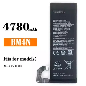 New genuine cell phone battery BM4N for Xiaomi Mi 10 5G / 10S