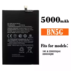 New genuine cell phone battery BN5G for Xiaomi 10C