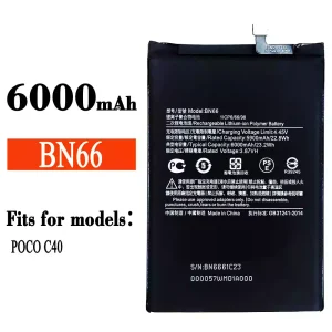 New genuine cell phone battery BN66 for Xiaomi poco C40