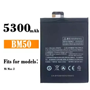 New genuine cell phone battery BM50 for Xiaomi Mi MAX 2