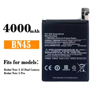 New genuine cell phone battery BN45 for Xiaomi Redmi Note 5 / Redmi Note 5 Pro