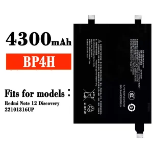 New genuine cell phone battery BP4H for Xiaomi Redmi Note 12