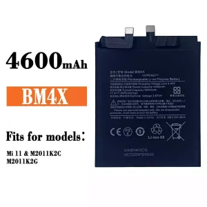 New genuine cell phone battery BM4X for Xiaomi Mi 11