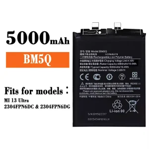 New genuine cell phone battery BM5Q for Xiaomi MI 13 Ultra