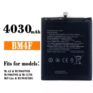 New genuine cell phone battery BM4F for Xiaomi Mi A3 / Mi 9 Lite