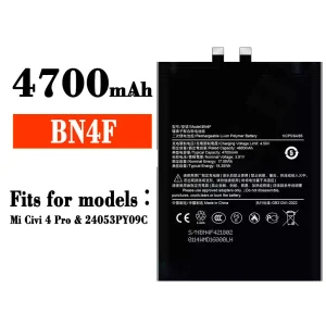 New genuine cell phone battery BN4F for Xiaomi Mi Civi 4 Pro