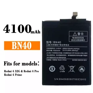 New genuine cell phone battery BN40 for Xiaomi Redmi 4 / Redmi 4 Pro