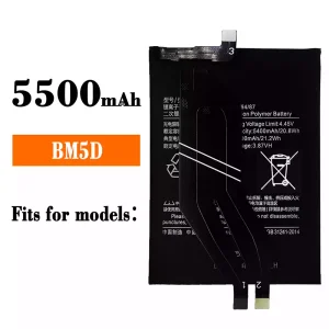 New genuine cell phone battery BM5D for Xiaomi