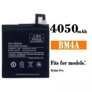 New genuine cell phone battery BM4A for Xiaomi redmi pro