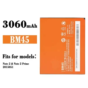 New genuine cell phone battery BM45 for Xiaomi Note 2