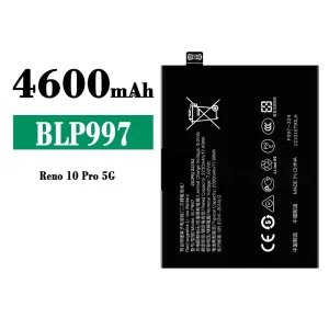 New genuine cell phone battery BLP997 for OPPO Reno 10 Pro