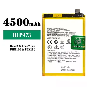 New genuine cell phone battery BLP973 for OPPO Reno 9/Reno 9 Pro