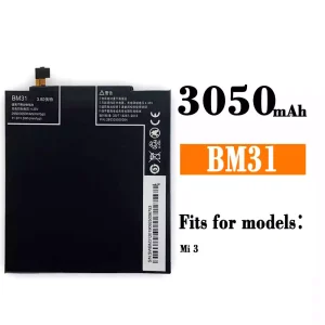 New genuine cell phone battery BM31 for Xiaomi mi 3