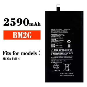 New genuine cell phone battery BM2G for Xiaomi Mi Mix Fold 4