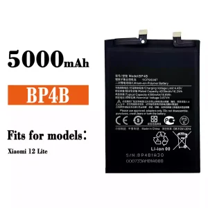 New genuine cell phone battery BP4B for Xiaomi 12 Lite