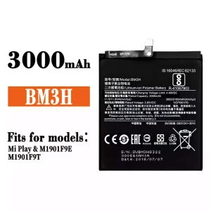 New genuine cell phone battery BM3H for Xiaomi Mi Play
