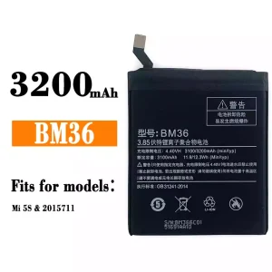 New genuine cell phone battery BM36 for Xiaomi Mi 5S