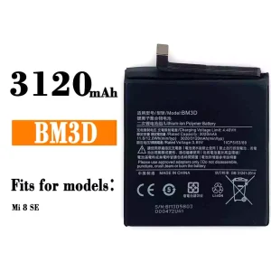 New genuine cell phone battery BM3D for Xiaomi Mi 8 se