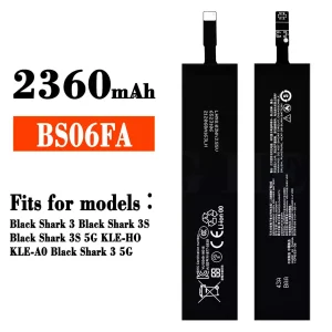 New genuine cell phone battery BS06FA for xiaomi Black Shark 3 / Black Shark 3S