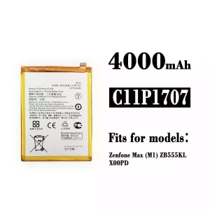 New genuine cell phone battery C11P1707 for Asus ZenFone Max (M1)