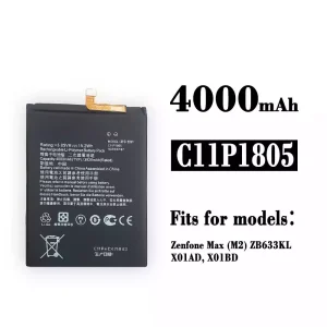 New genuine cell phone battery C11P1805 for Asus Zenfone Max (M2)