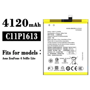 New genuine cell phone battery C11P1613 for Asus ZenFone 4 Selfie Lite