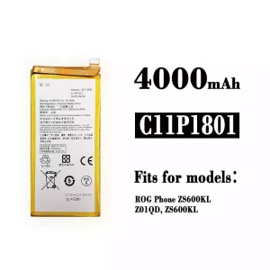 New genuine cell phone battery C11P1801 for Asus ROG Phone 1 ZS600KL