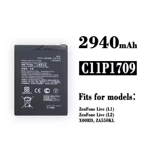 New genuine cell phone battery C11P1709 for Asus Zenfone Live(L1) / Zenfone Live(L2)