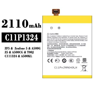 New genuine cell phone battery C11P1324 for Asus Zenfone 5