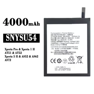 New genuine cell phone battery SNYSU54 for Sony Xperia Pro,X1ii/5/5ii