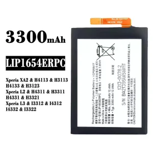 New genuine cell phone battery LIP1654ERPC for Sony Xperia XA2 / Xperia L2 / Xperia L3