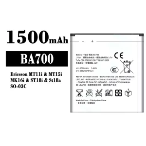 New genuine cell phone battery BA700 for Sony Ericsson MT11i / MT15i / MK16i / ST18i / St18a / SO-03C