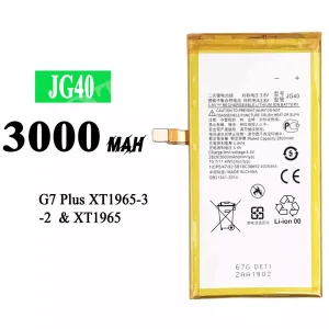 New genuine cell phone battery JG40 for Motorola G7 Plus XT1965-3-2 / XT1965
